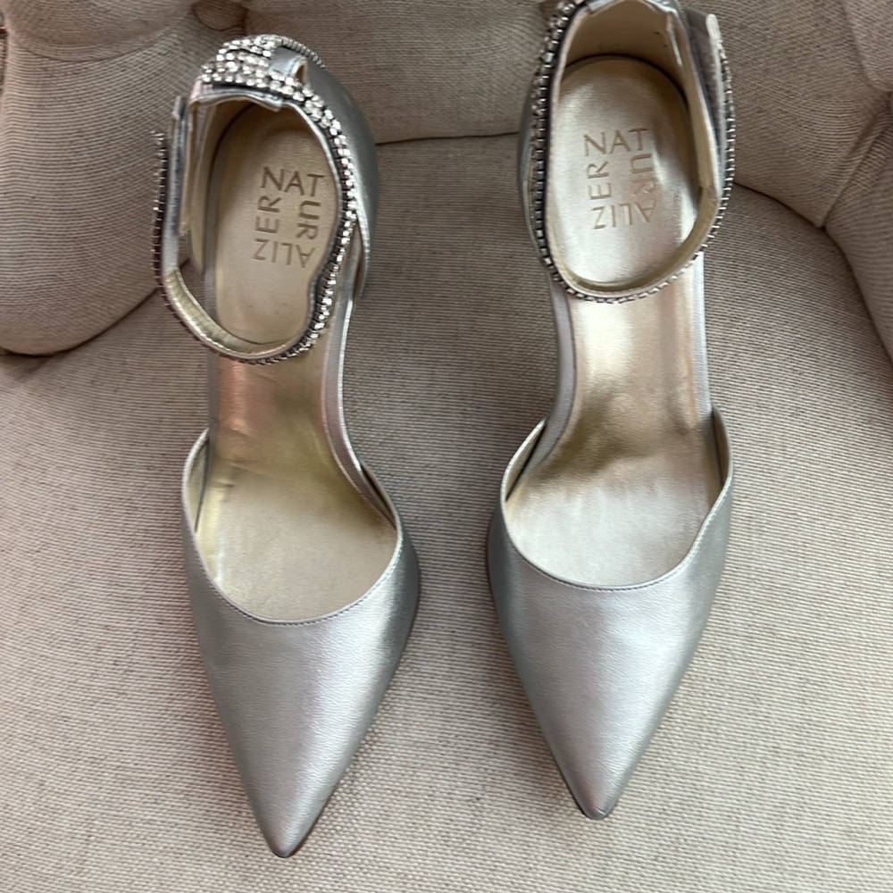 Silver Women's Heels